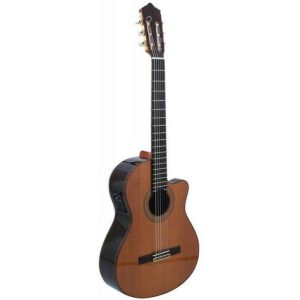 PEREZ 690 Cedar E2+Кейс Классическая гитара со звукоснимателем Премиум-класса